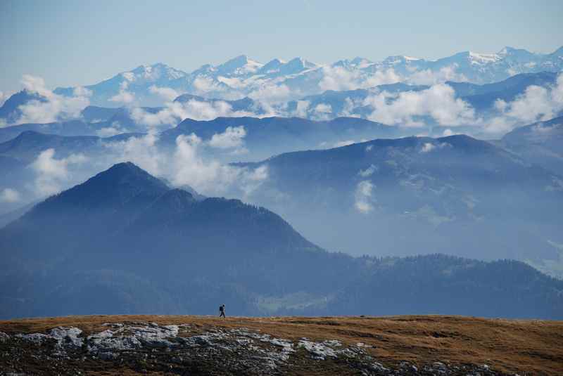 Sommer wandern - lange Wanderungen mit viel Ausblick!