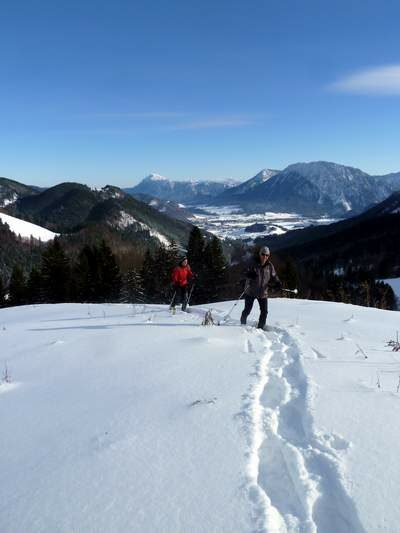 Schneeschuhwanderung im Chiemgau