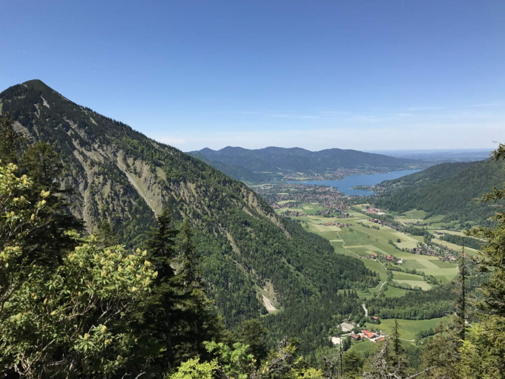 Am Tegernsee in Deutschland wandern