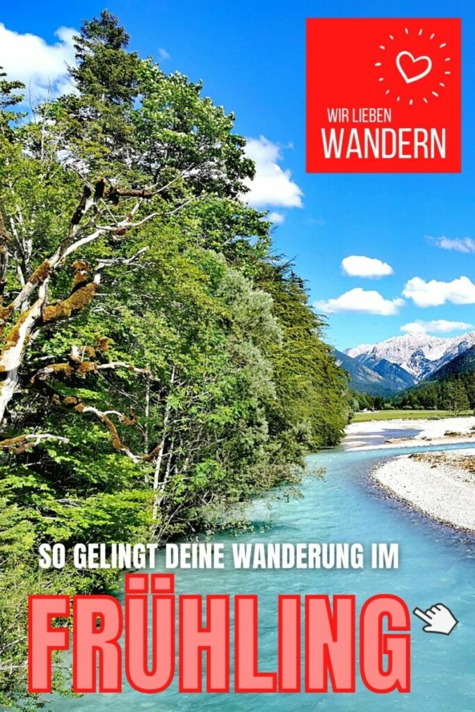 Frühling wandern