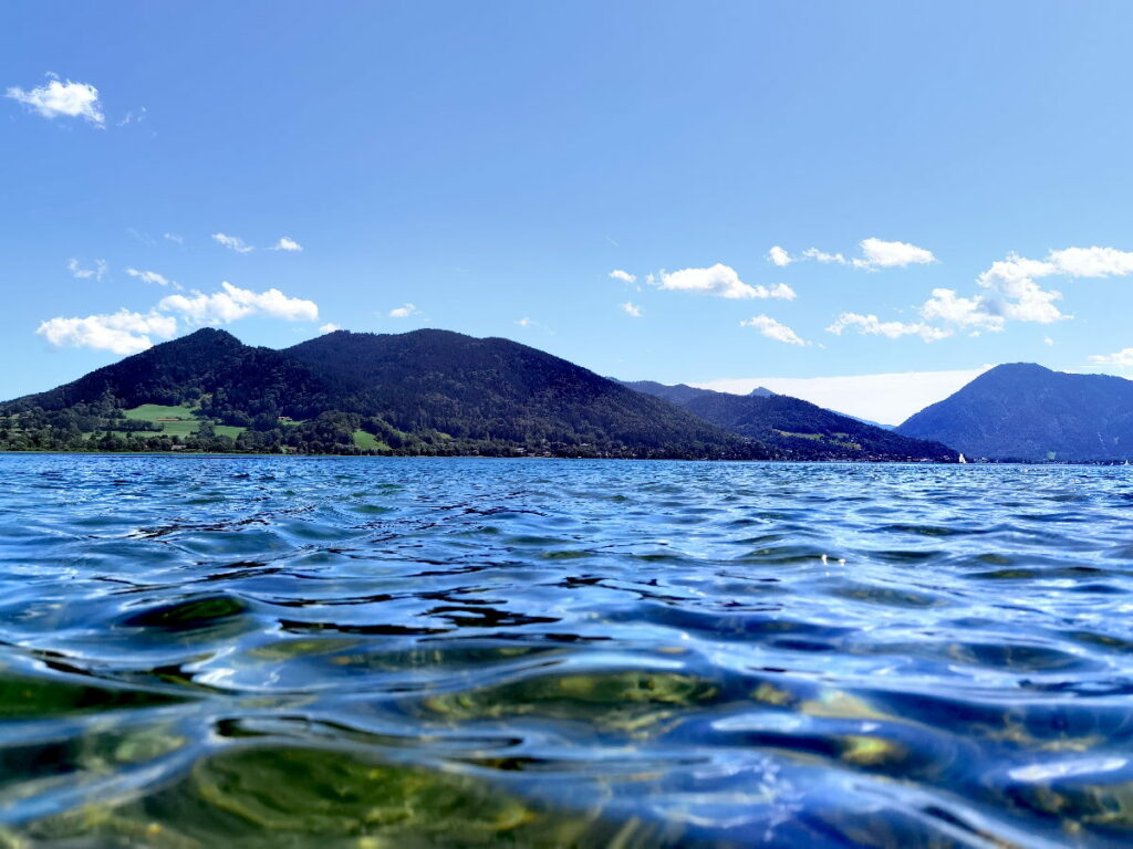 Am Tegernsee wandern in Bayern