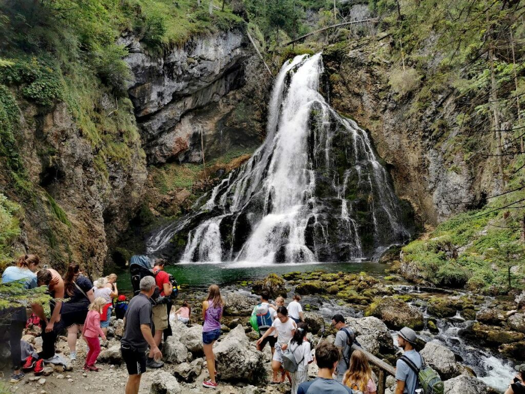 Traumhaft in Österreich wandern: Zum Gollinger Wasserfall nahe Salzburg