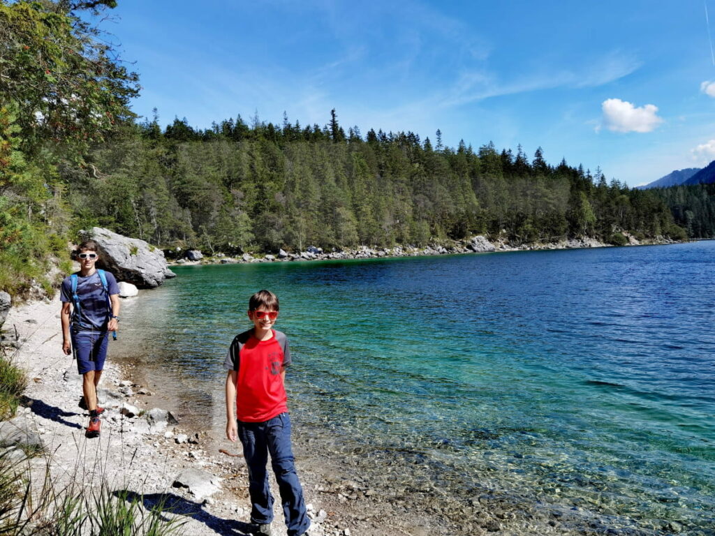 Wandern in Bayern - an heißen Tagen besonders schön am Wasser!