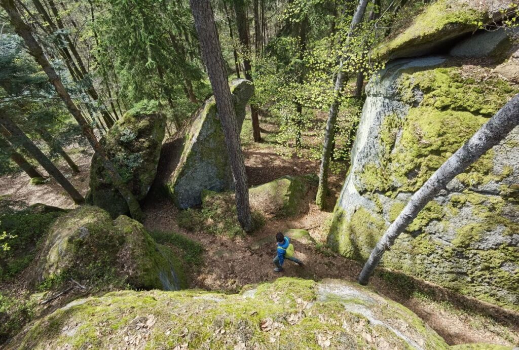 Wandern in Bayern - der Bayerische Wald ist ein tolles Gebiet mit seinen Granitfelsen