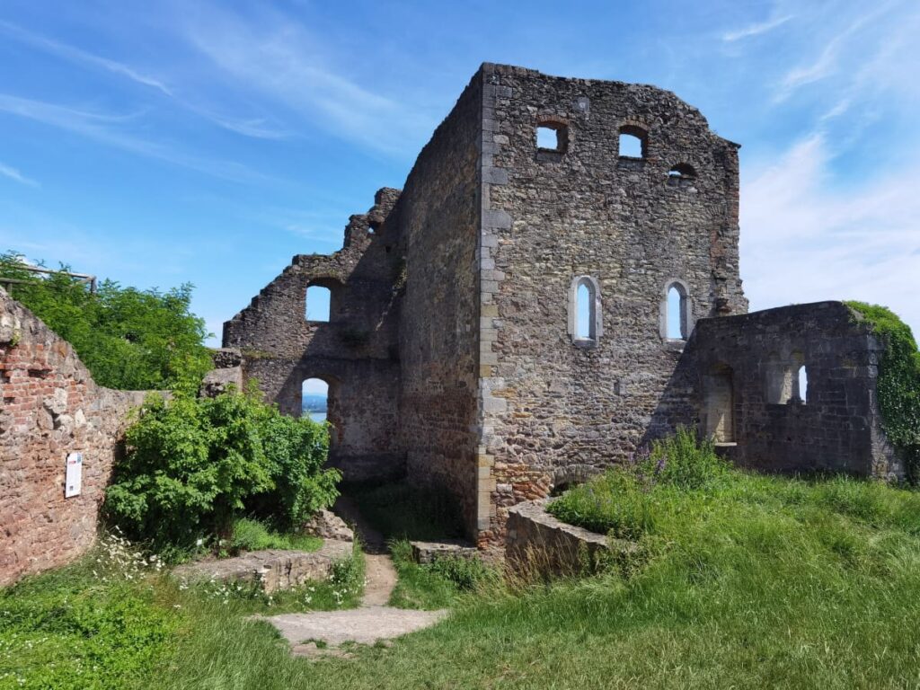 Gehemtipp zum Wandern in der Oberpfalz - auf die Burgruine Regenstauf nahe der Walhalla!