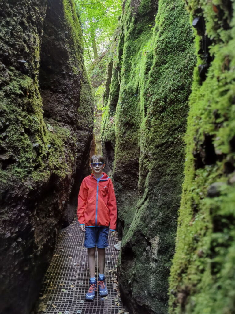 Außergewöhnlich wandern in Deutschland - durch die Drachenschlucht