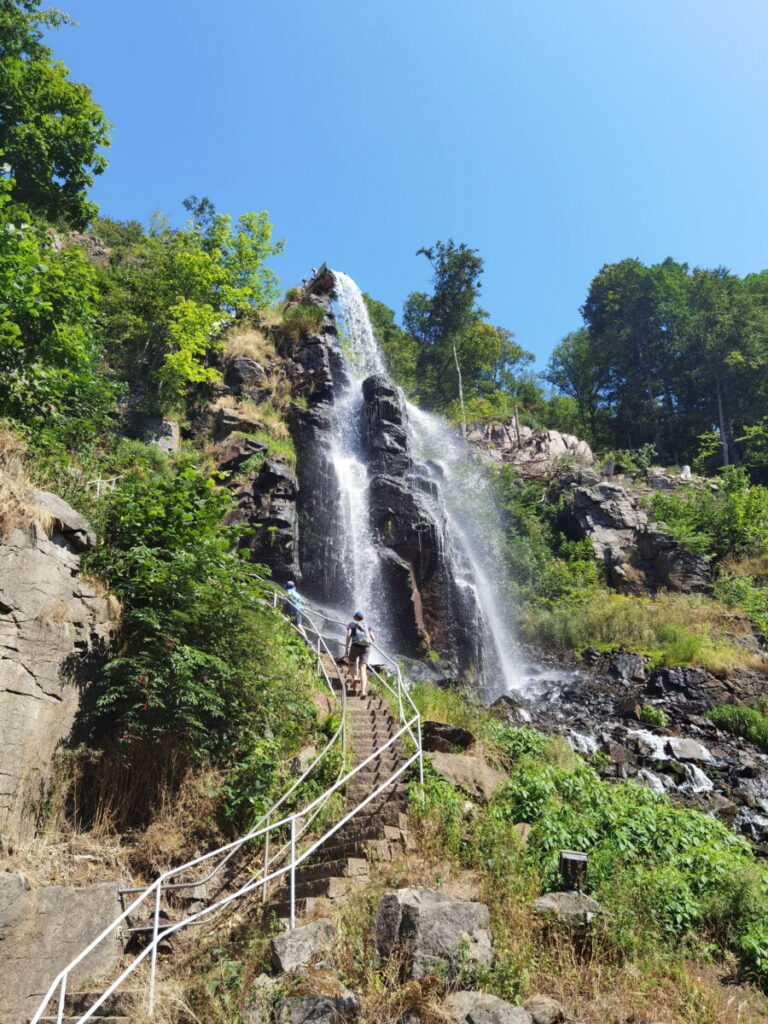 Leicht wandern in Deutschland - zum Trusetaler Wasserfall