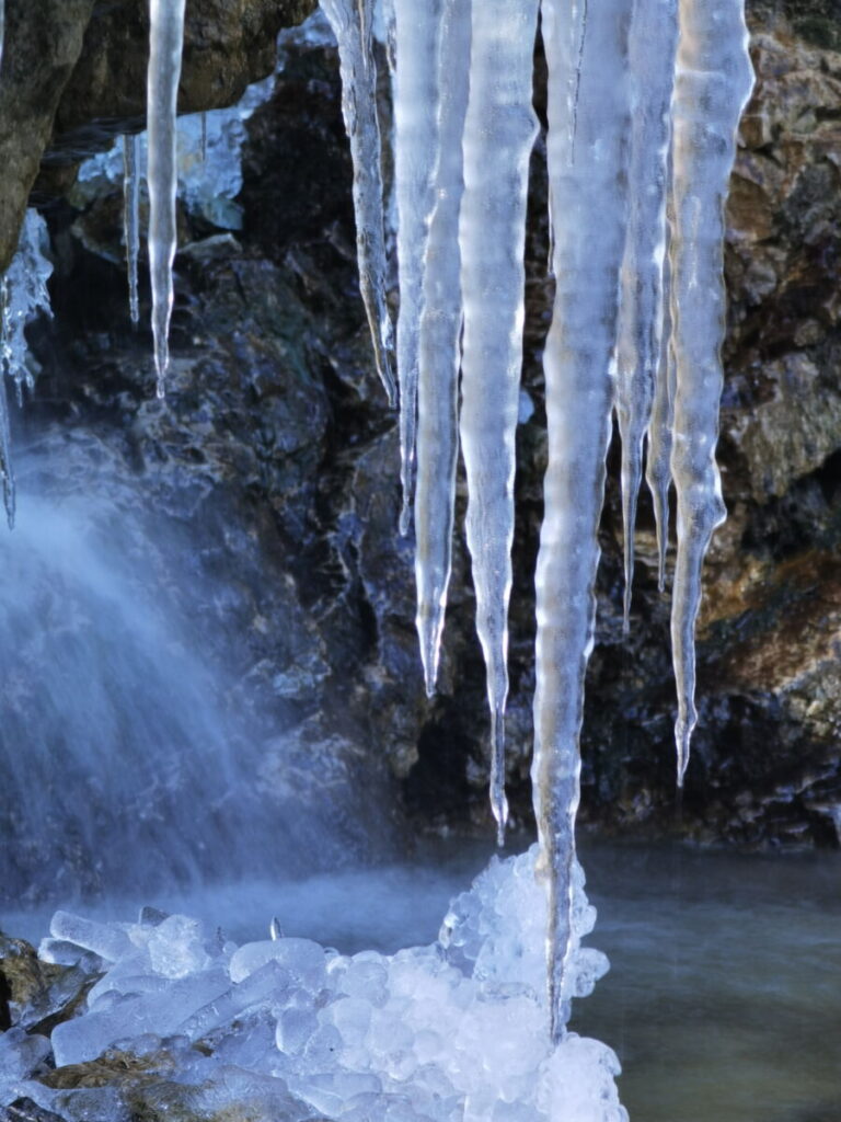 Frühlingswanderung zum letzten Eis in der Reichenbachklamm