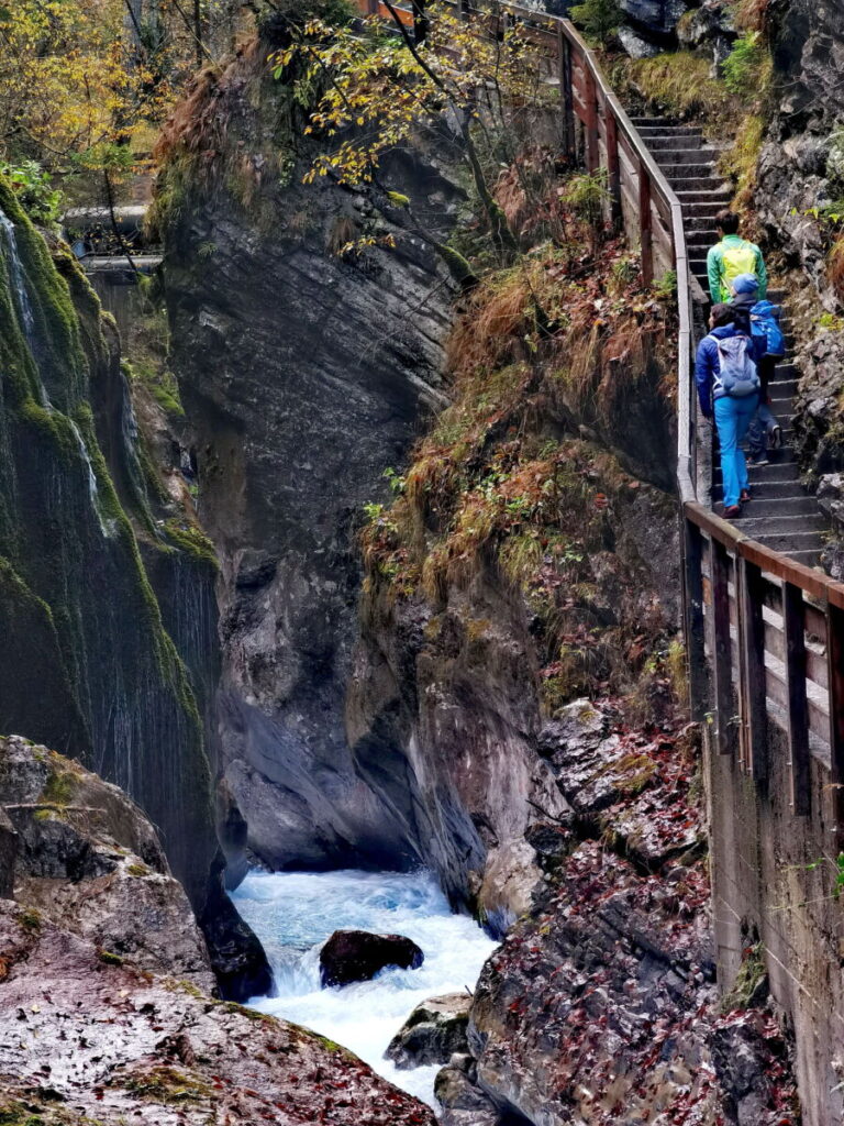 Kurzweilige Wimbachklamm Wanderung in Bayern